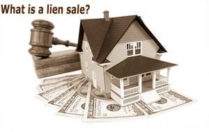 What is a lien sale? 