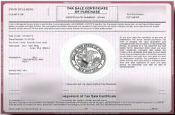 buy tax lien certificates online for interest rates up to 36%