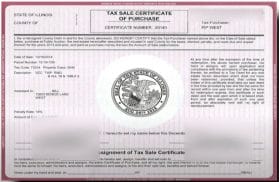 illinois tax lien certificate