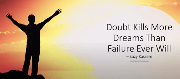doubts dreams and failure