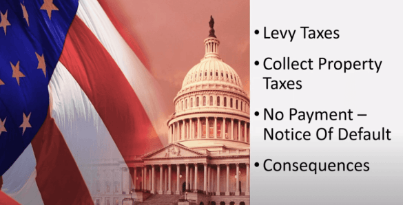levy collect property