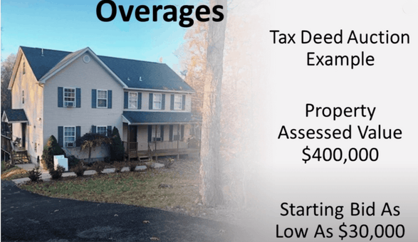 what are tax sale overages and how to profit from tham