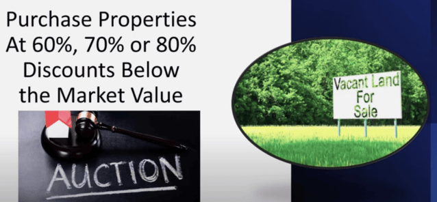 what to look for when buying land at auction