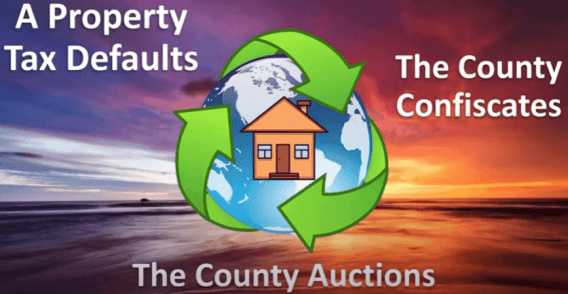 North Carolina county tax defaulted property
