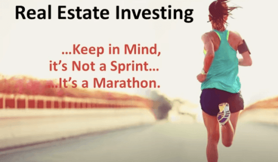 how to structure real estate investment marathon