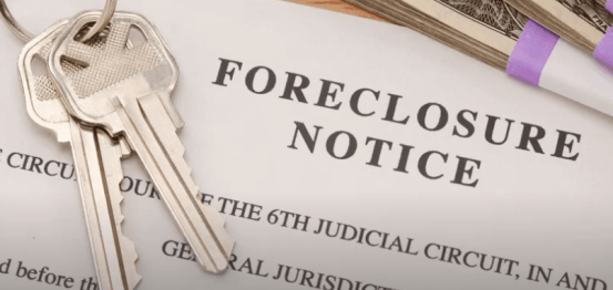 can you refinance a mortgage with a tax lien foreclosure notice