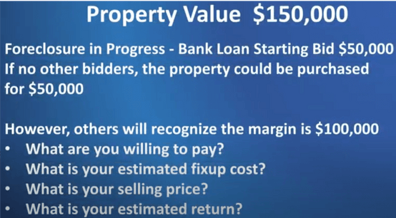 how to buy real estate at foreclosure auctions margin
