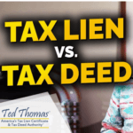 difference between a tax deed and tax lien