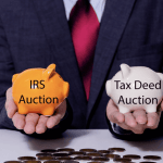 what is the difference between IRS auctions and a tax deed auction