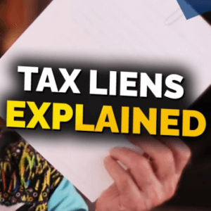 what is a tax lien on a house