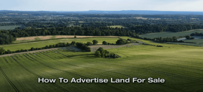 ideas for how to advertise land for sale