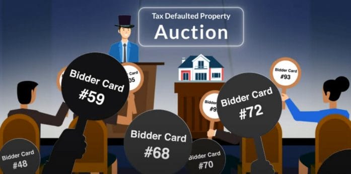 finding tax sale auctions near me