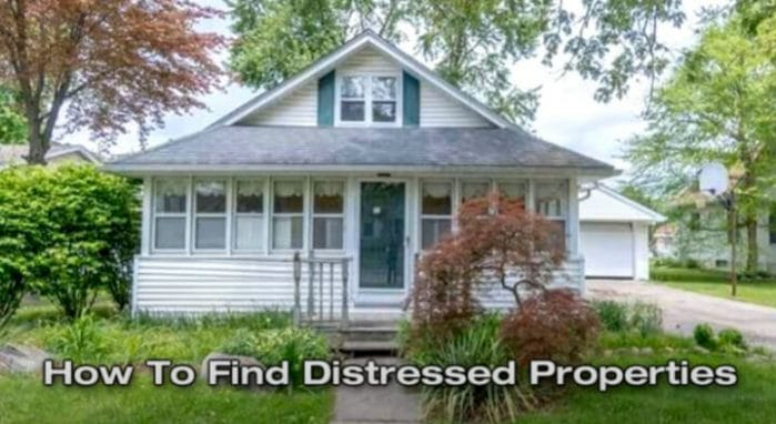 how to find distressed properties for sale