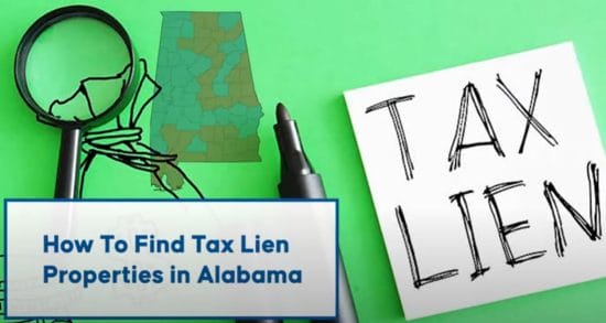 finding tax lien properties in Alabama