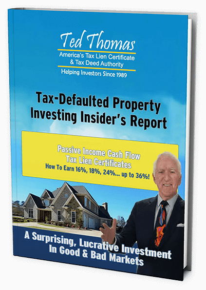 Tax Defaulted Property Investing Insiders Report Book Image Big