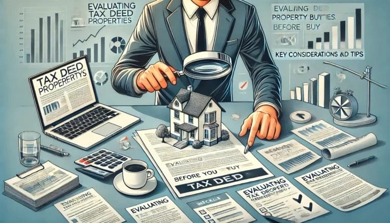 Evaluating Tax Deed Properties Before You Buy Key Considerations and Tips